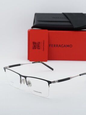 Salvatore Ferragamo SF2586 081 Rectangle Eyeglasses 55mm – Grey